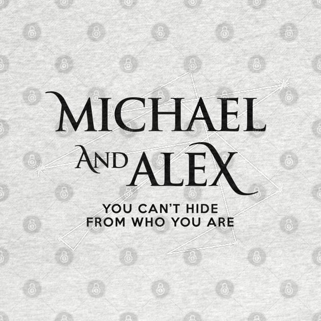 Roswell - Michael and Alex by BadCatDesigns